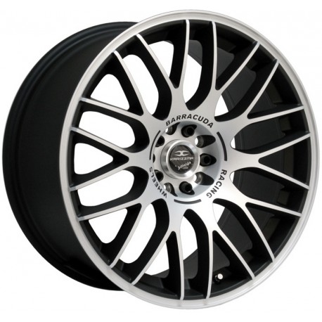 Barracuda Karizzma 7.5x17 Matt Black Polished