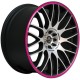 Barracuda Karizzma 7.5x17 Matt Black Polished Colour Trim