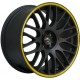 Barracuda Karizzma 7.5x17 Matt Black Puresports Colour Trim