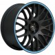 Barracuda Karizzma 10.5x20 Matt Black Puresports Colour Trim