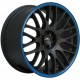 Barracuda Karizzma 10.5x20 Matt Black Puresports Colour Trim