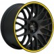 Barracuda Karizzma 10.5x20 Matt Black Puresports Colour Trim