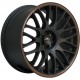 Barracuda Karizzma 10.5x20 Matt Black Puresports Colour Trim
