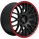 Barracuda Karizzma 10.5x20 Matt Black Puresports Colour Trim