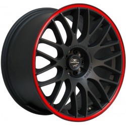 Barracuda Karizzma 10.5x20 Matt Black Puresports Colour Trim