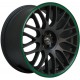 Barracuda Karizzma 10.5x20 Matt Black Puresports Colour Trim
