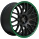 Barracuda Karizzma 10.5x20 Matt Black Puresports Colour Trim