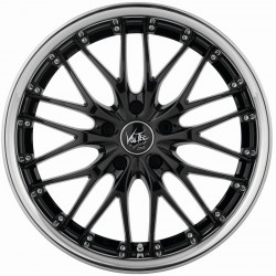 Barracuda Voltect T6 8.0x18 Highgloss Black Polished Inox Lip