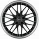 Barracuda Voltect T6 8.5x19 Highgloss Black Polished Inox Lip