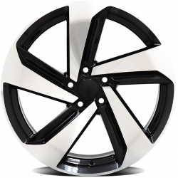 DTM VW 5639 8.5x19 Black Pol