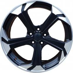 Vw Transporter New Sportline 9.0x20 Matt Black Polish Edge