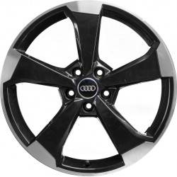 A3/A4/A5 Arm Rotor 8.5x19 Black Polish
