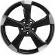 A3/A4/A5 Arm Rotor 9.0x20 Black Polish