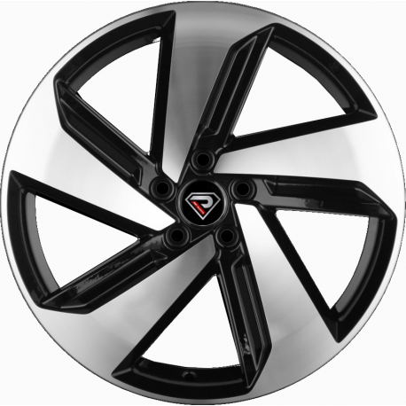 Milton 8.0x18 Black Silver