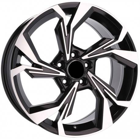 AUDI RS A3 A4 A6 Q2 Q3 Q5 Q7 8.0x18 Black Polish