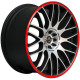 Cerchi in Lega Barracuda Barracuda Karizzma 7.5x17 Matt Black Polished Colour Trim