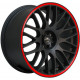 Cerchi in Lega Barracuda Barracuda Karizzma 10.5x20 Matt Black Puresports Colour Trim
