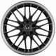 Cerchi in Lega Barracuda Barracuda Voltect T6 8.0x19 Highgloss Black Polished Inox Lip