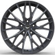 Cerchi in Lega Barracuda Project Three 10.0x20 Matt Black