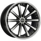 Cerchi in Lega Corspeed Arrows 8.5x20 Higloss Black Polished Inox Lip