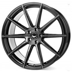 Cerchi in Lega Barracuda Project Two 10.5x21 Higloss Black Brushed Surface
