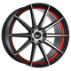 Cerchi in Lega Barracuda Project Two 10.5x22 Higloss Black Brushed Surface Undercut Colour Trim Rot