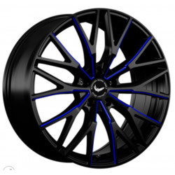Cerchi in Lega Barracuda Project Three 8.5x20 Gloss Black FlashBlue