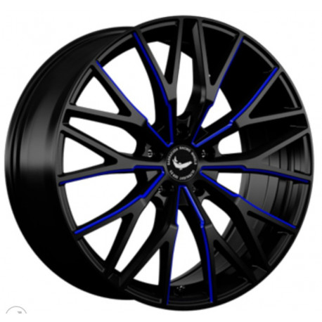 Cerchi in Lega Barracuda Project Three 10.0x20 Gloss Black FlashBlue