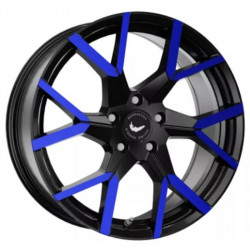 Cerchi in Lega Barracuda Tzunamee Evo 8.0x18 Gloss Black FlashBlue