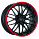 Cerchi in Lega Barracuda Voltect T6 9.0x20 Matt Black Puresports Color Trim Rot