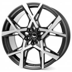 Cerchi in Lega Barracuda Project X 10.0x22 Black Brushed Surface