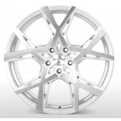 Cerchi in Lega Barracuda Project X 10.0x22 Silver Brushed Surface