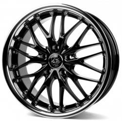 Cerchi in Lega Barracuda Voltect T6 SUV 9.0x20 Highgloss Black Polished Inox Lip