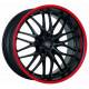 Cerchi in Lega Barracuda Voltect T6 SUV 9.0x20 Matt Black Puresports Color Trim Rot