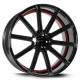 Cerchi in Lega Corspeed Deville 11.0x23 Higloss Black Undercut Color Trim Rot