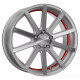 Cerchi in Lega Corspeed Deville 10.5x20 Silver Brushed Surface Undercut Color Trim Rot