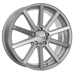 Cerchi in Lega Corspeed Deville 10.5x20 Silver Brushed Surface Undercut Color Trim Weiss