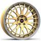 Cerchi in Lega EtaBeta Unit 9.5x21 Shiny Gold Lip Polished