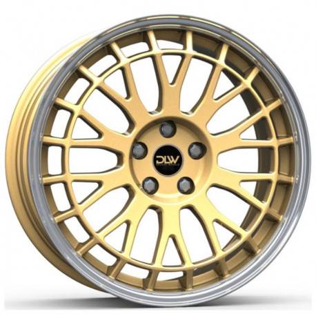Cerchi in Lega EtaBeta Unit 9.5x21 Shiny Gold Lip Polished