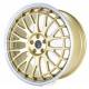 Cerchi in Lega EtaBeta Unit 9.5x21 Gold Lip Polished