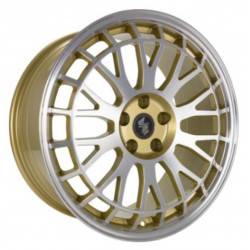 Cerchi in Lega EtaBeta Unit 9.5x21 Gold Lip Face Polished