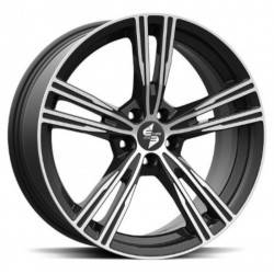 Cerchi in Lega EtaBeta Amos 8.5x20 Shiny Black Full Polished