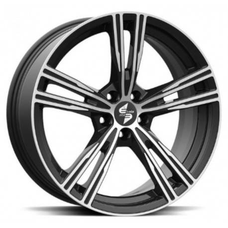 Cerchi in Lega EtaBeta Amos 8.5x20 Shiny Black Full Polished