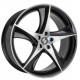 Cerchi in Lega EtaBeta Jofiel 7.0x17 Shiny Black Polished