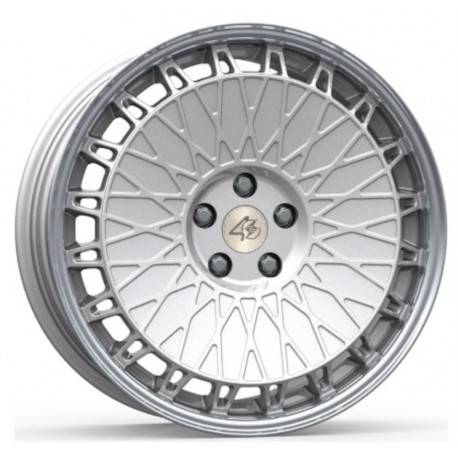 Cerchi in Lega EtaBeta EB40 8.5x19 Shiny Silver Lip Polished