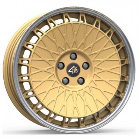 Cerchi in Lega EtaBeta EB40 8.5x19 Shiny Gold Lip Polished