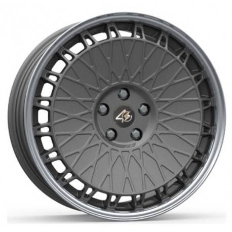 Cerchi in Lega EtaBeta EB40 8.5x19 Shiny Anthracite Lip Polished