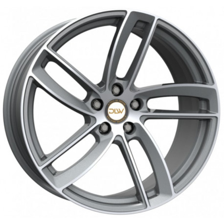 Cerchi in Lega Dlw Elite K 8.5x19 Matt Anthracite Polished