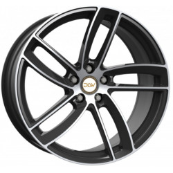 Cerchi in Lega Dlw Elite K 8.5x19 Matt Black Full Polished