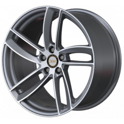 Cerchi in Lega Dlw Elite K 8.5x19 Shiny Anthracite Polished